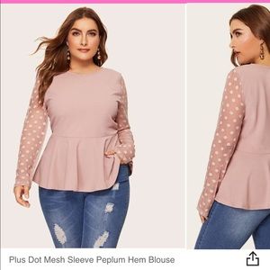 Pink Peplum